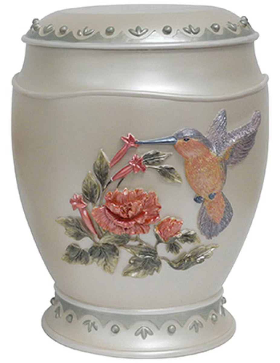 Hummingbird Resin Urn