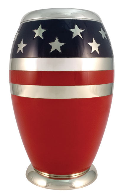 Stars and Stripes Urn