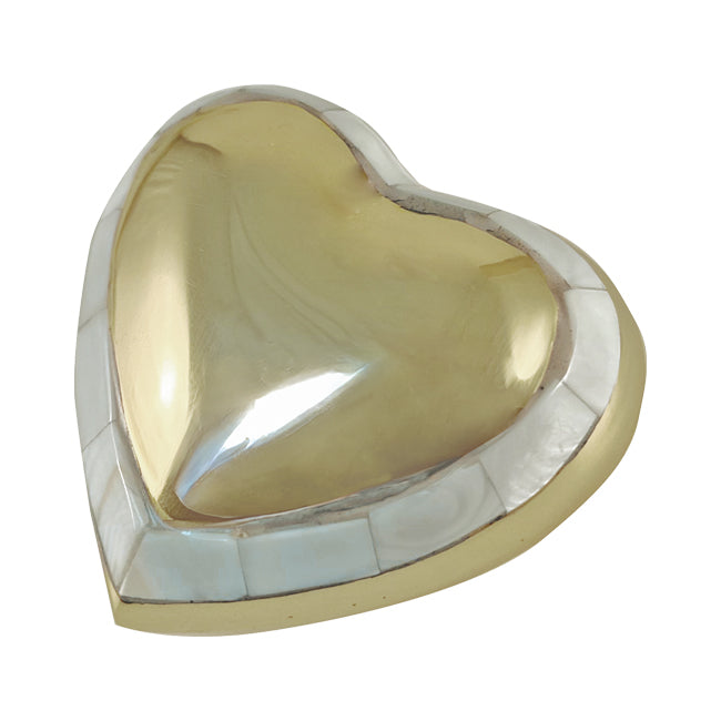 Mother of Pearl Heart Keepsake