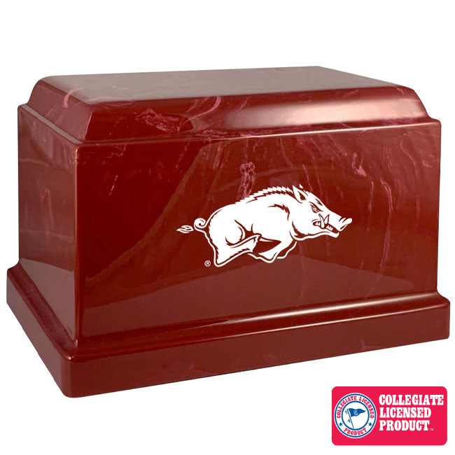 University of Arkansas Collegiate Marble Urn