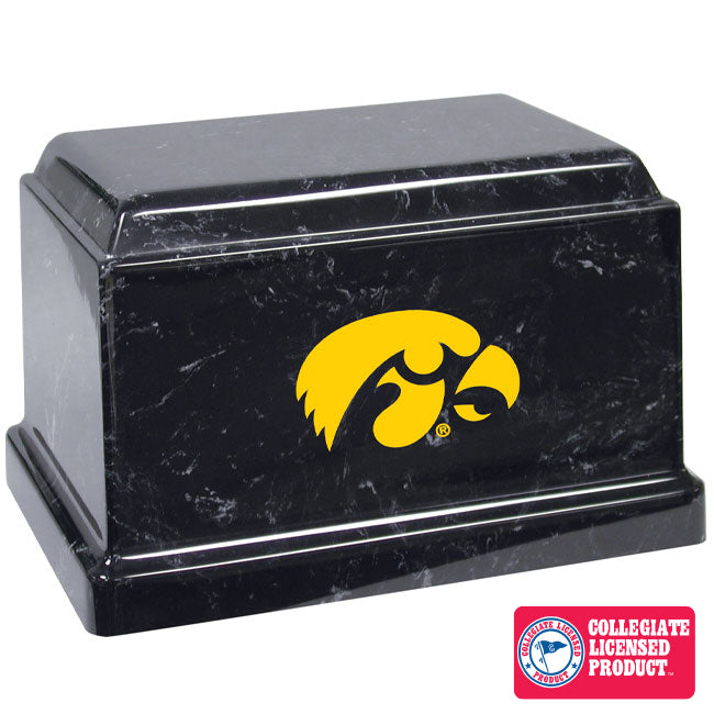 University of Iowa Collegiate Marble Urn