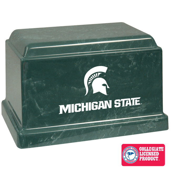 Michigan State University Collegiate Marble Urn