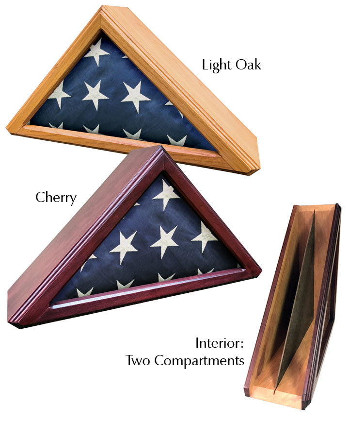 Flag Case Hidden Urn
