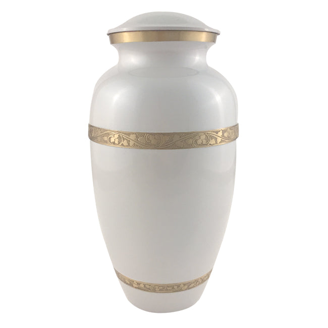 Golden Ivory Urn