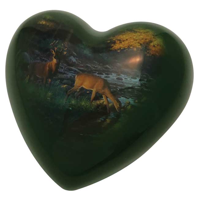 Quiet Encounter Heart Keepsake