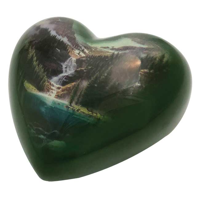 Lake Solitude Heart Keepsake