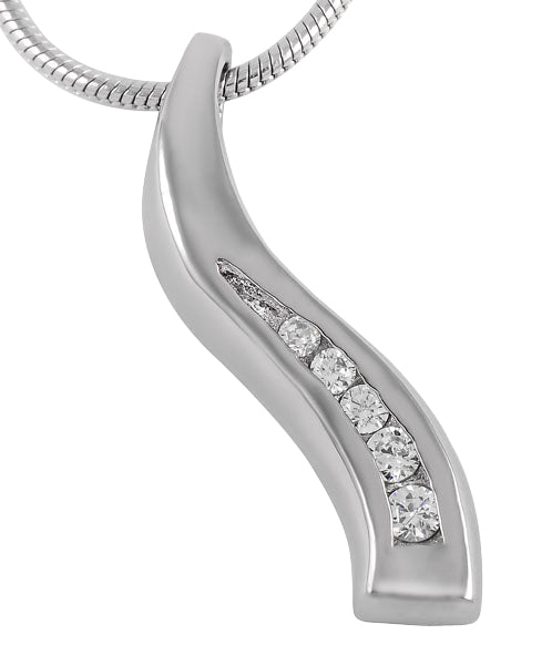 Stainless Steel Keepsake Life Journey Pendant