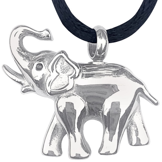 Stainless Steel Keepsake Elephant Pendant