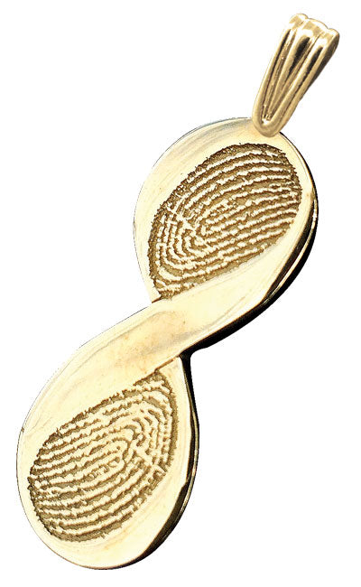 Life Print Infinity Pendant