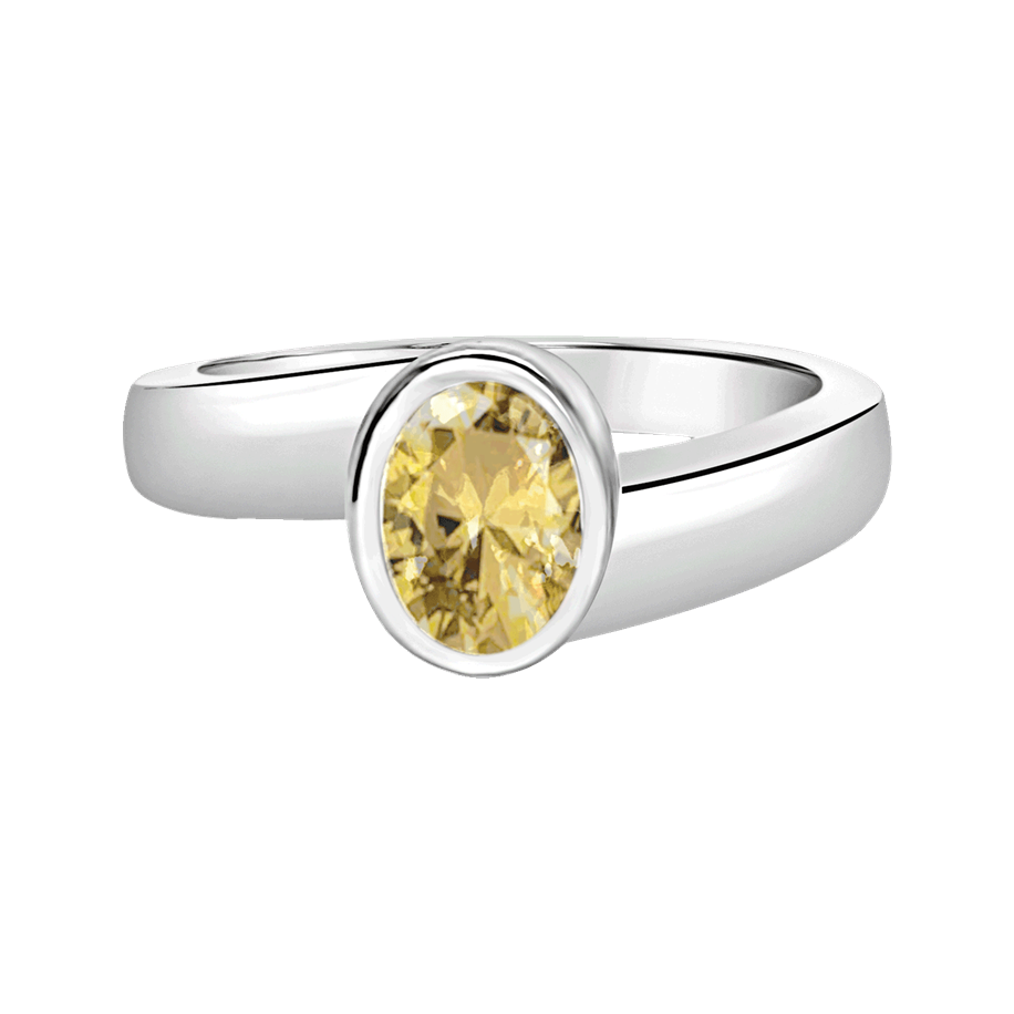 Oval Ring w/ November Birthstone