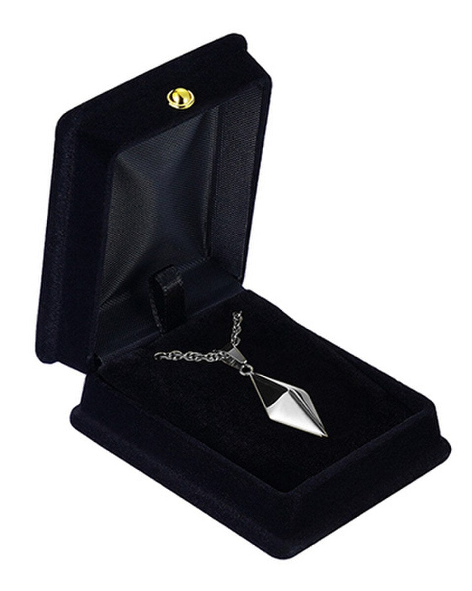 Silver Diamante Keepsake Pendant