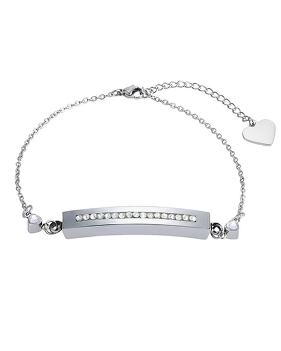 Silver Crystal Bracelet Keepsake