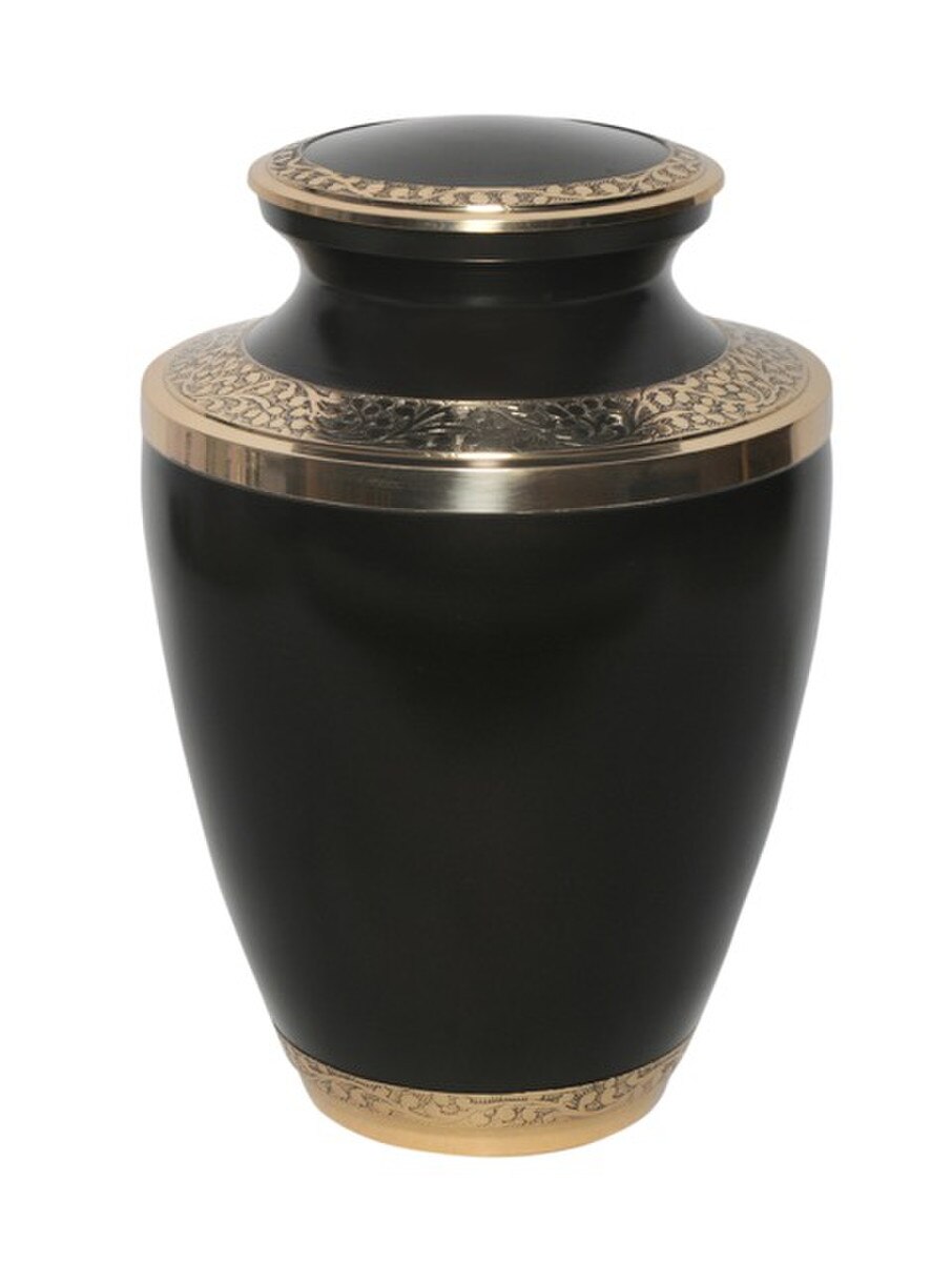 Mocha Brass Urn