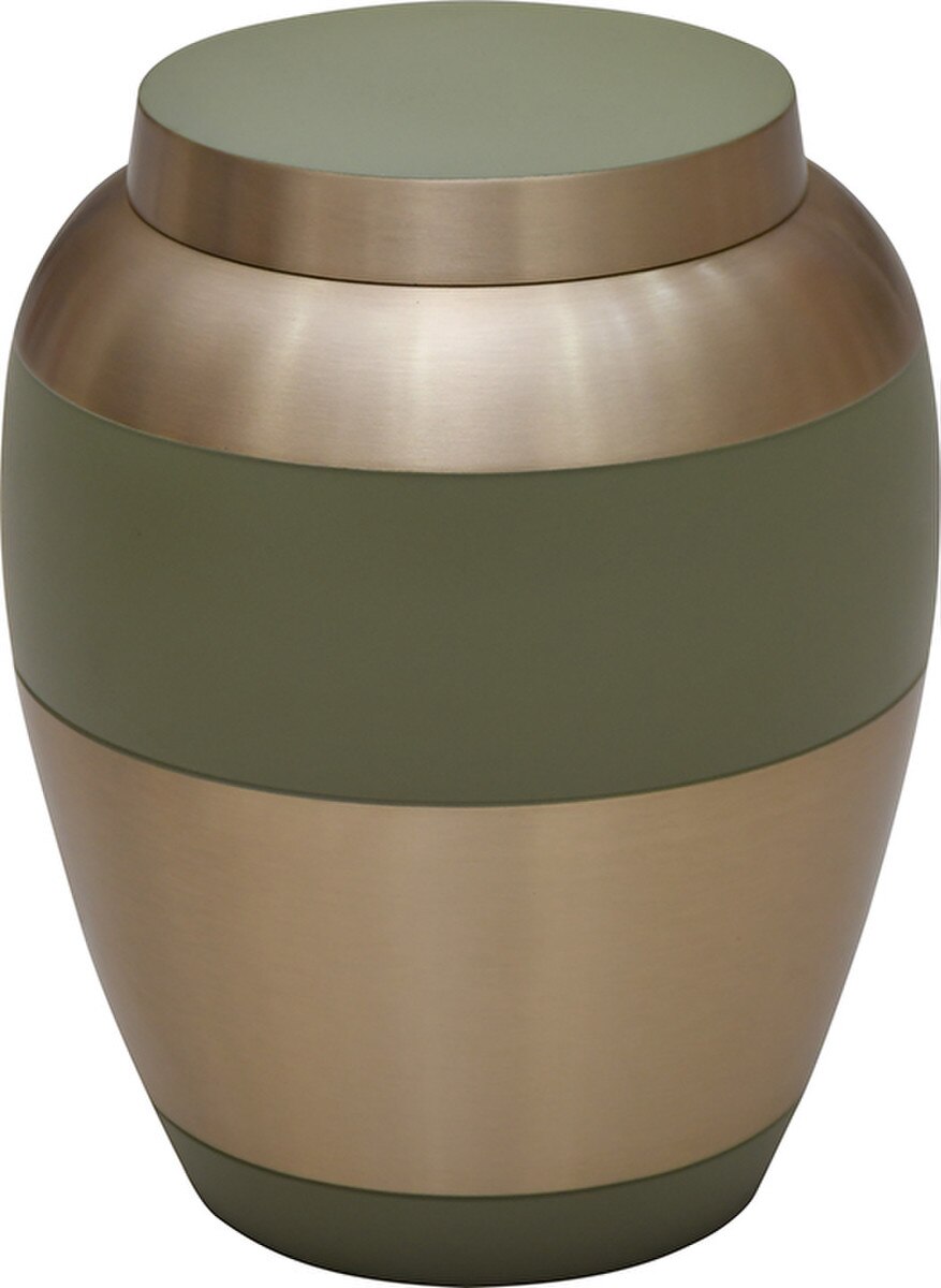 Luxa Sage Brass Urn