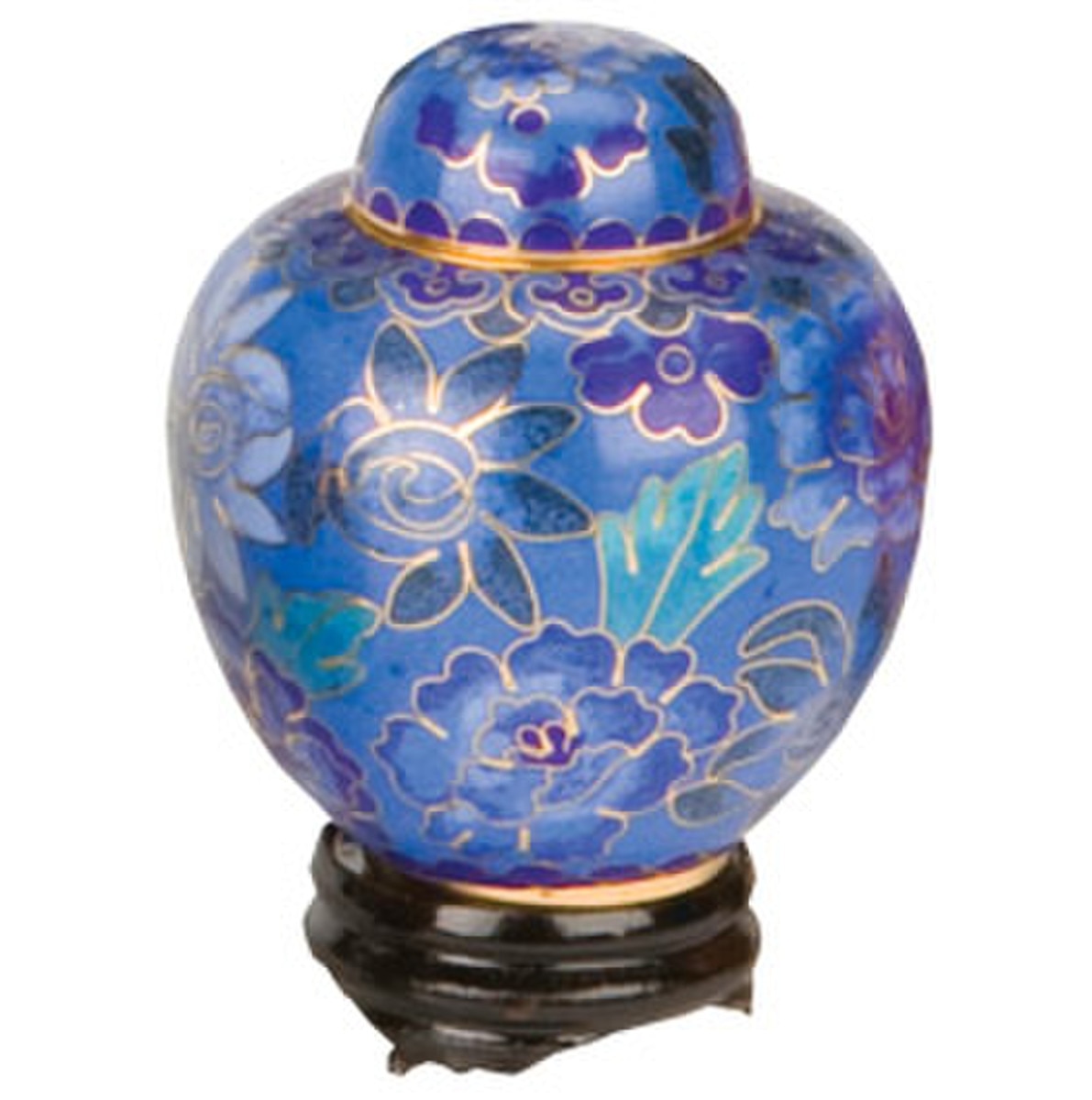 Azure Blue Miniature Urn