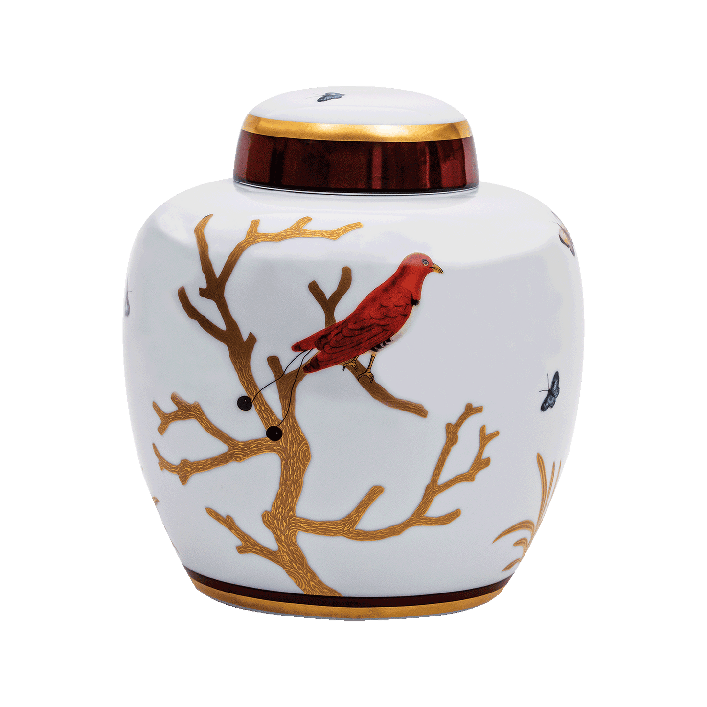 Aviary Montreal Porcelain Urn