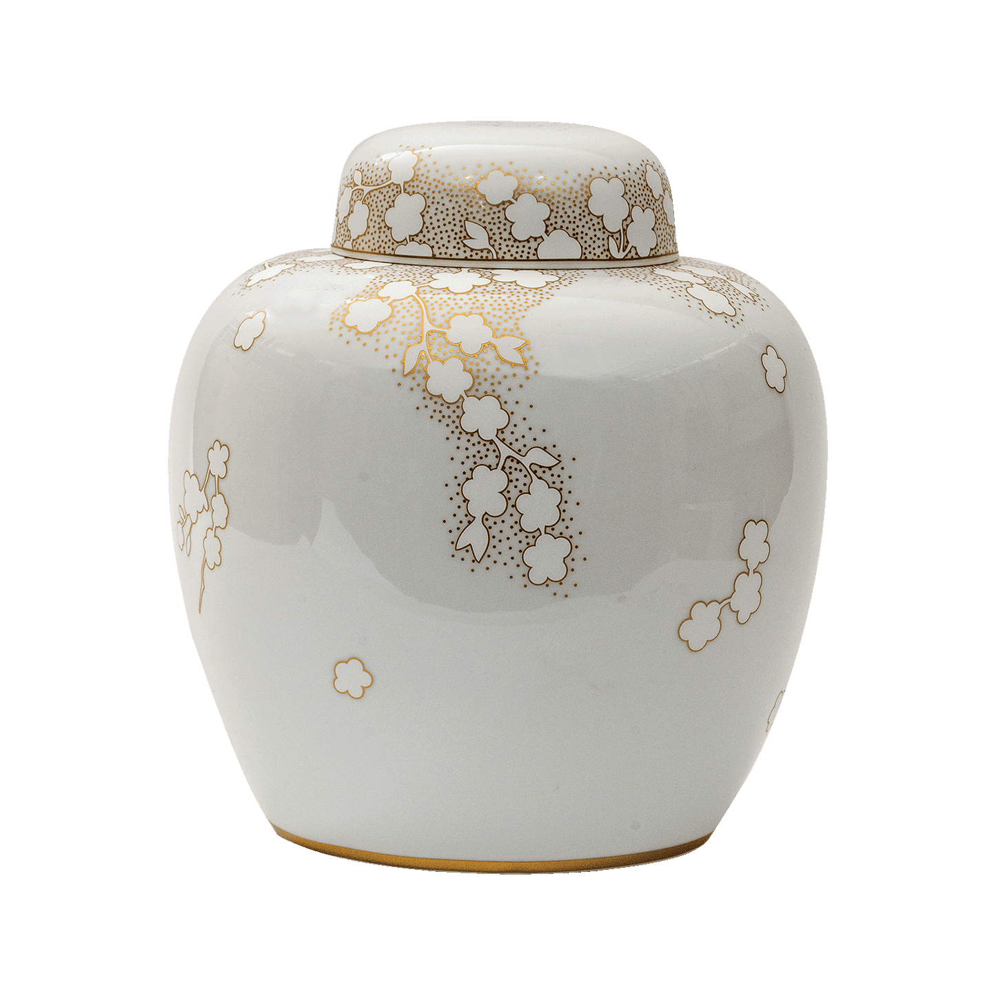 Cherry Blossom Montreal Porcelain Urn