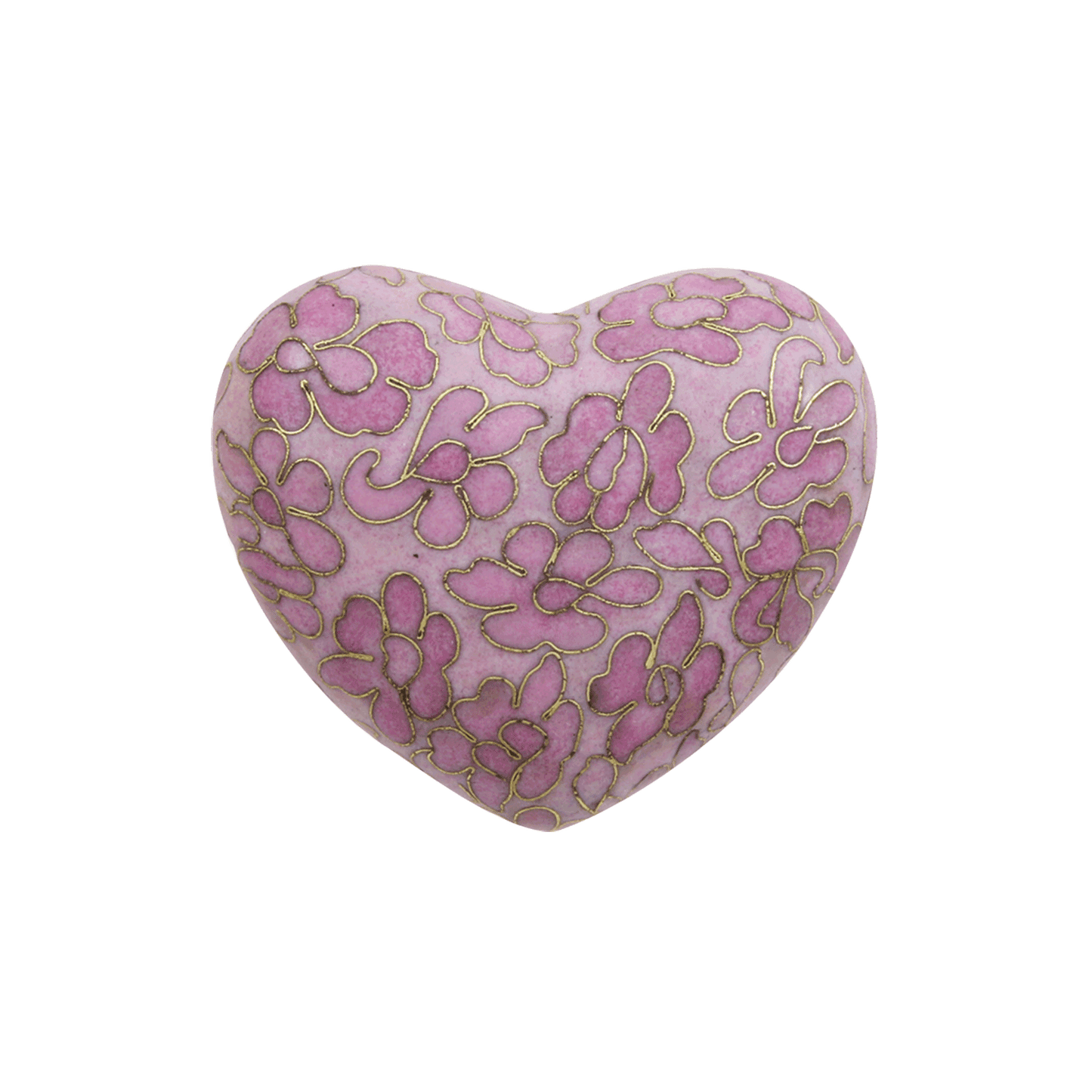 Cloisonné Heart keepsake