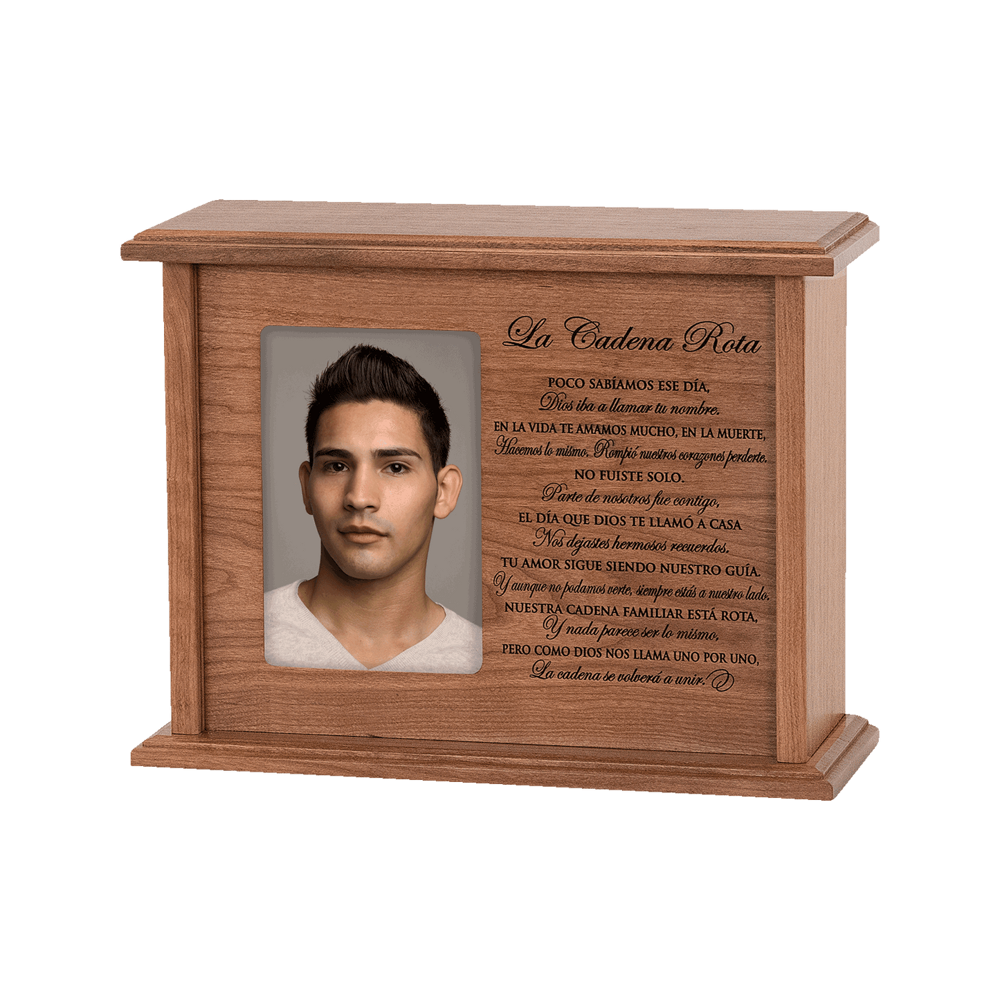 La Cadena Rota Photo Urn