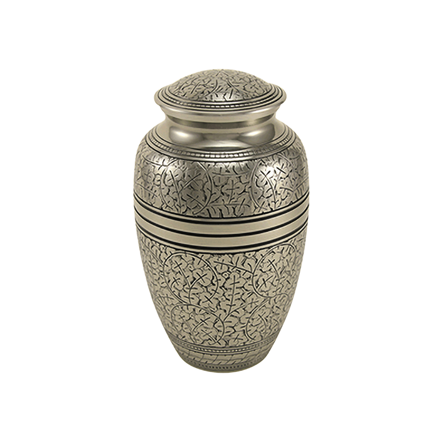 Antique Silver Oak Urn