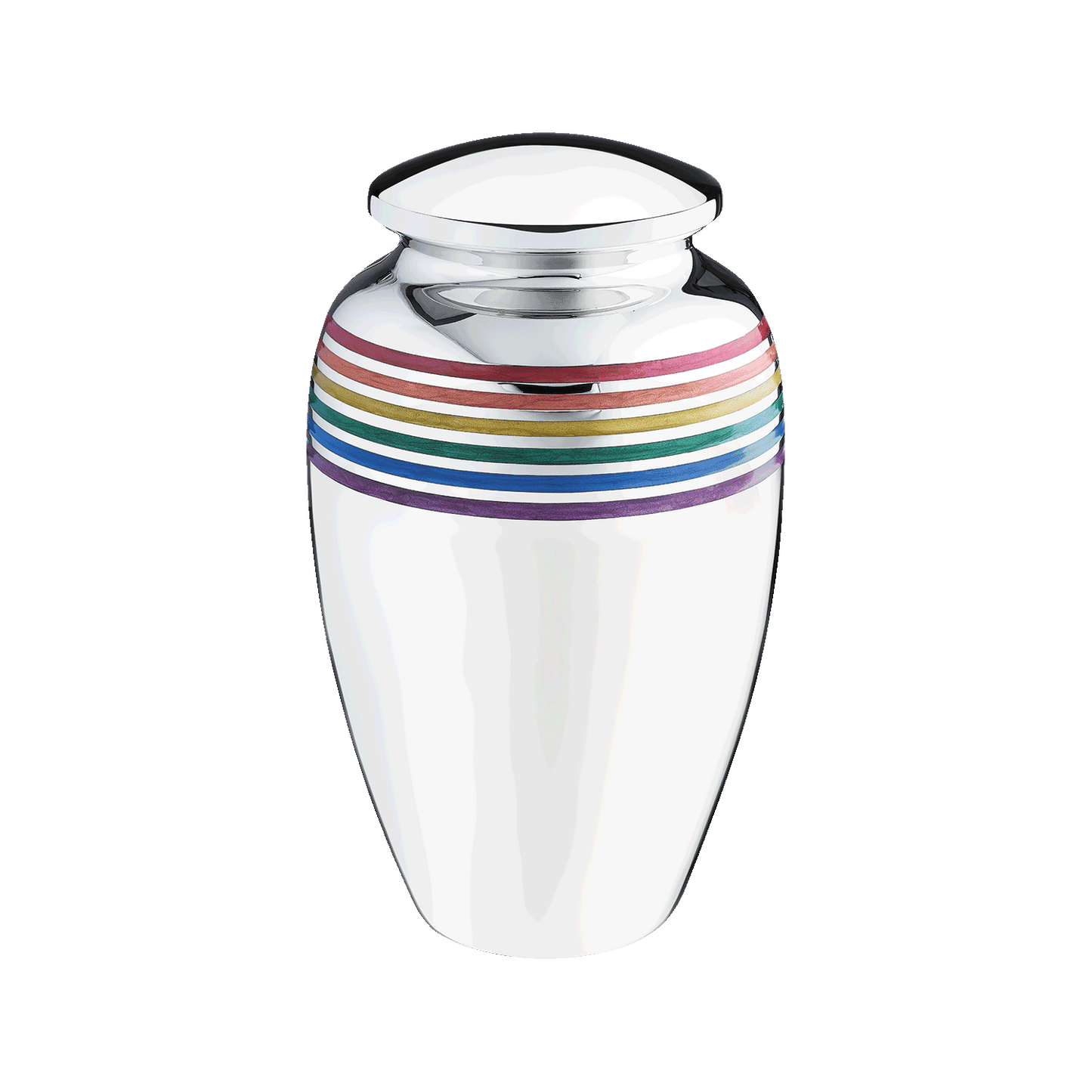 Spectrum brass urn