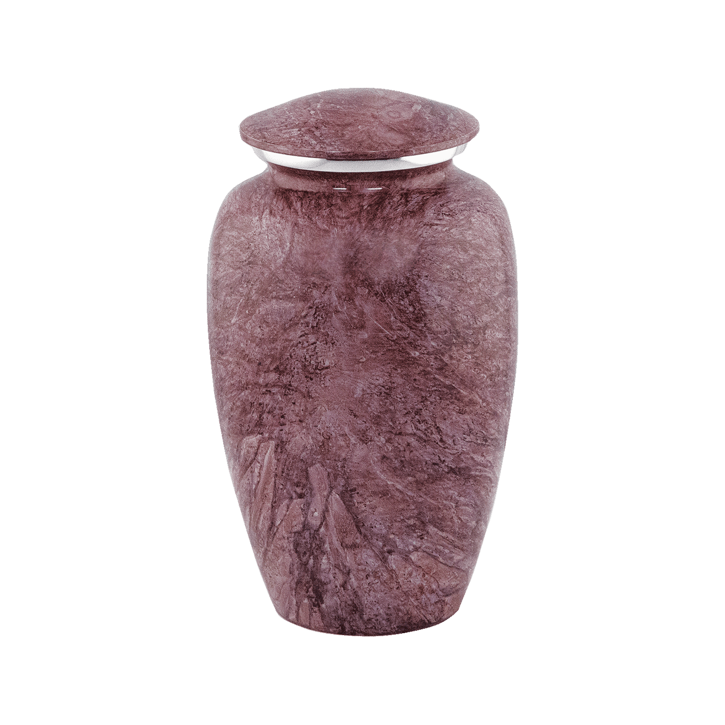 Heathered Burgundy Urn