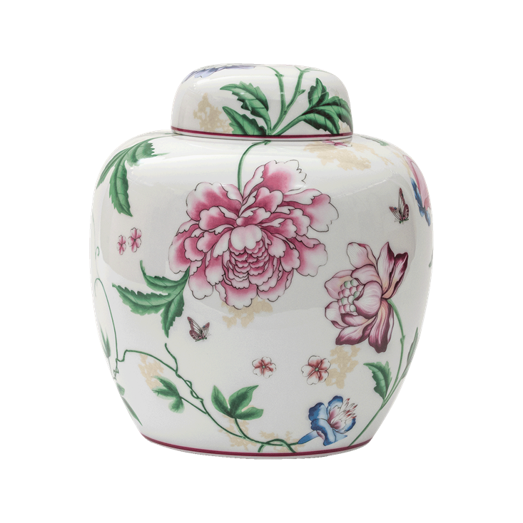 Peonies Montreal Porcelain Urn