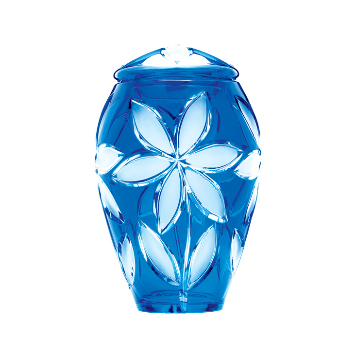 Fleurs Bleu Urn
