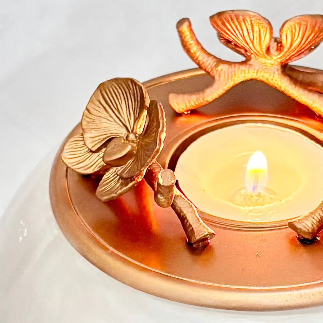 Handmade Orchid Keepsake Urn