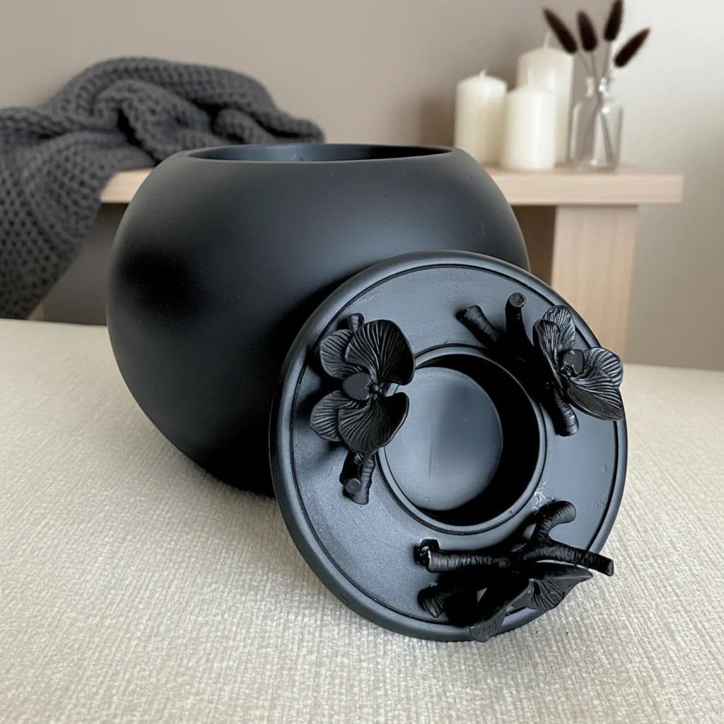 Handmade Orchid Keepsake Urn