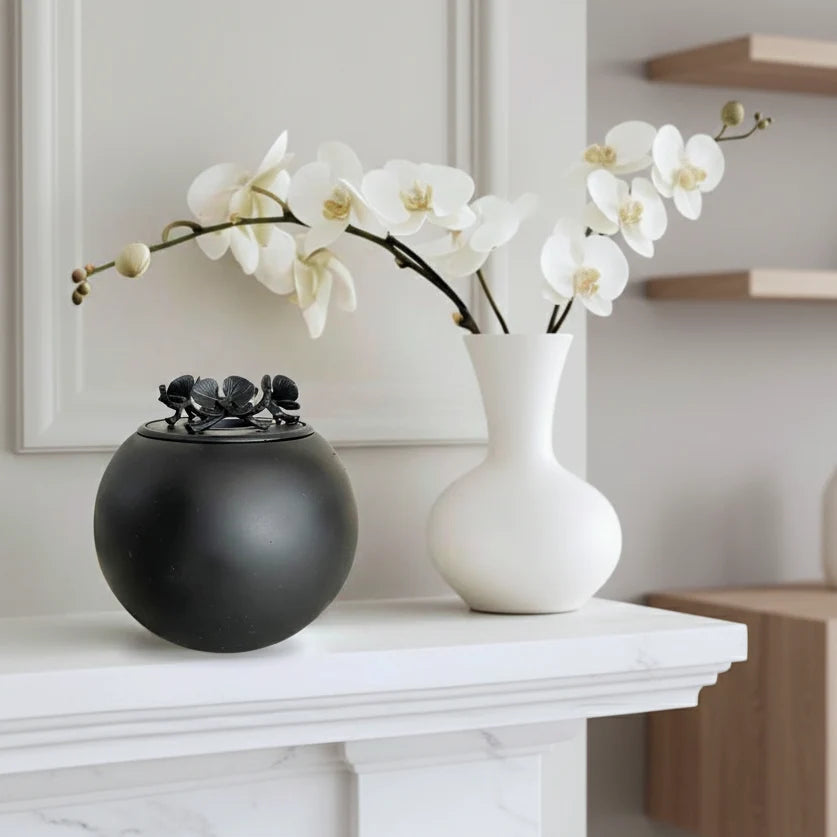 Handmade Orchid Keepsake Urn