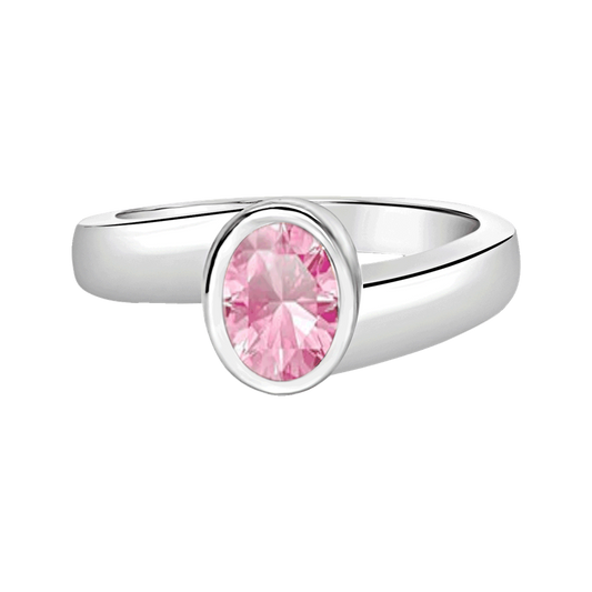 Oval Ring w/ October Birthstone