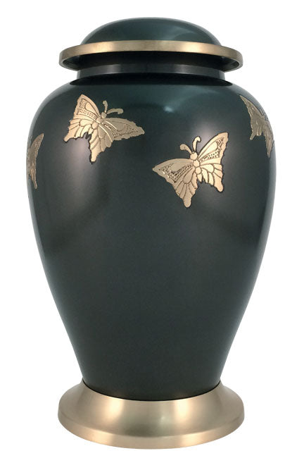 Golden Monarch Urn