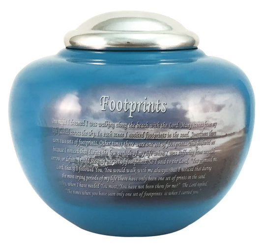 Footprints Urn