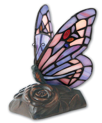 Tiffany Style Butterfly Lamp Keepsake