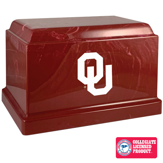 University of Oklahoma Collegiate Marble Urn