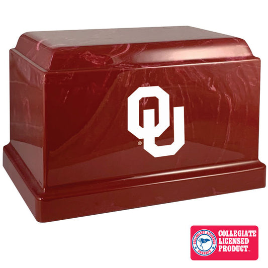University of Oklahoma Collegiate Marble Urn