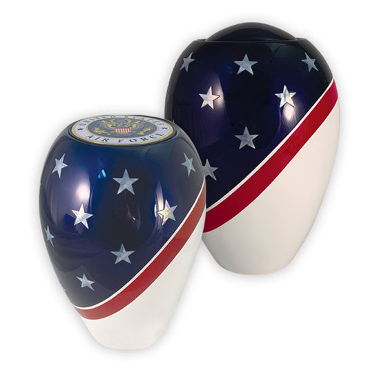 Patriotic Urn