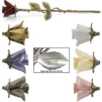 Brass Rose Keepsake