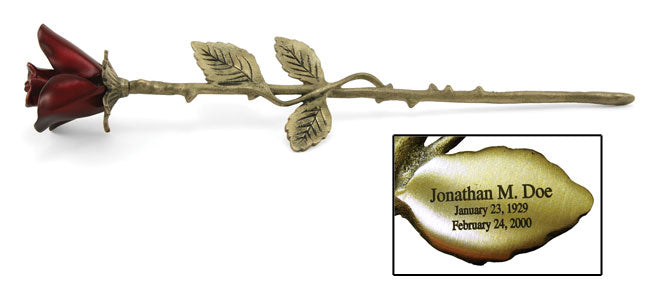 Brass Rose Keepsake