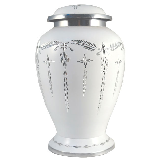 Victorian White Urn