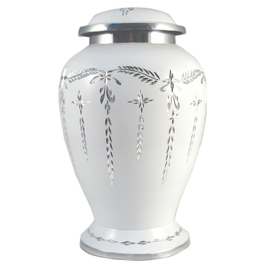 Victorian White Urn