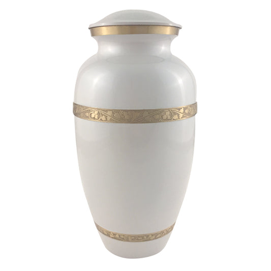 Golden Ivory Urn