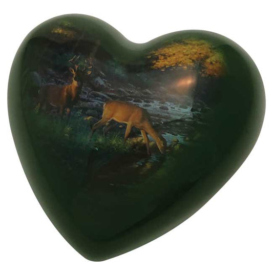 Quiet Encounter Heart Keepsake