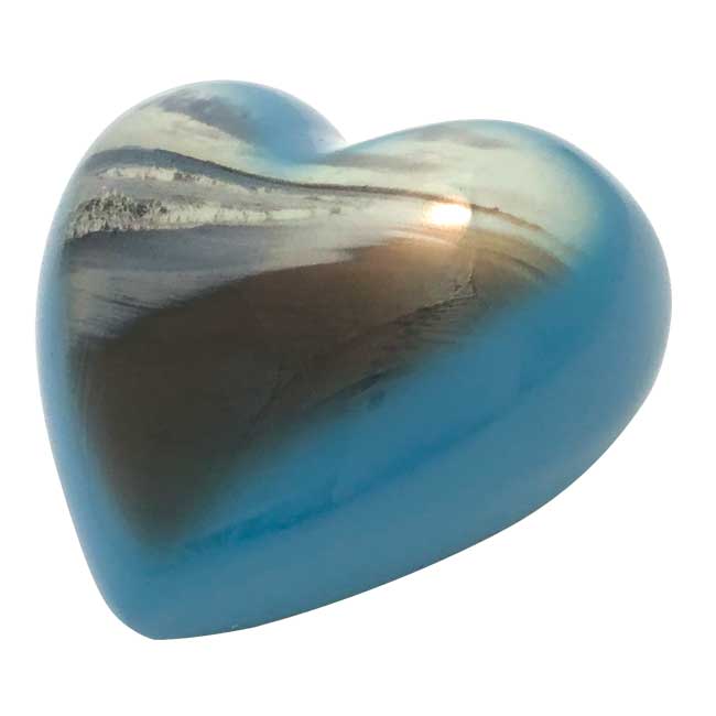 Footprints Heart Keepsake