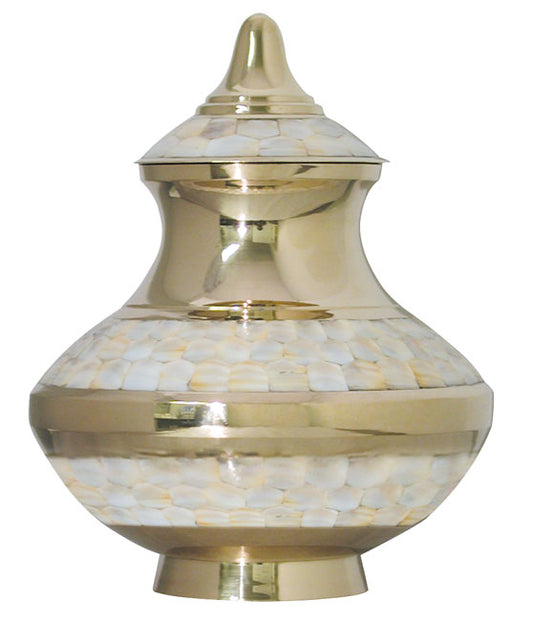 Mother of Pearl Urn
