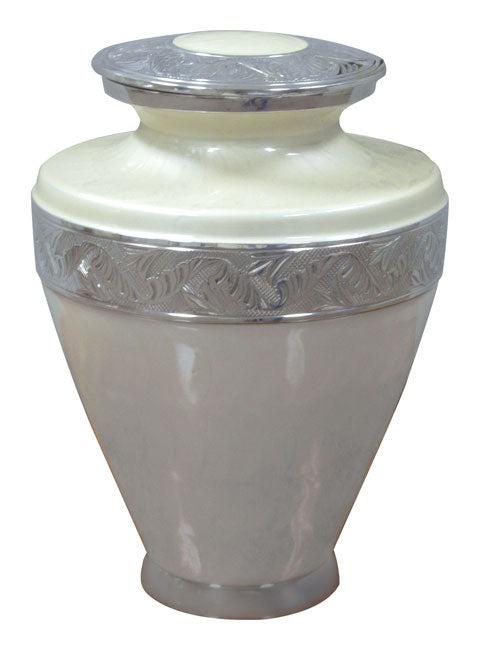 Silver Pearl Urn