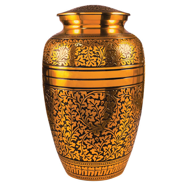 Copper Oak Urn