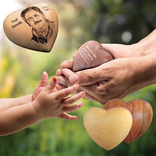 Wood Heart Keepsake