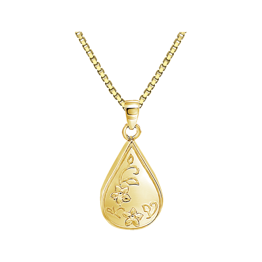 Etched Teardrop